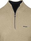 NZA Half Zip Sweater Christopher Melange Warm Beige Product / Detail