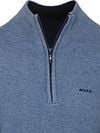 NZA Half Zip Sweater Christopher Melange  Soft Blue Product / Detail