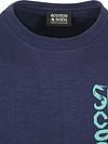 Scotch and Soda Sweater Logo Navy Product / Detail