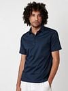 Desoto Poloshirt Essential Navy Model / Voorkant