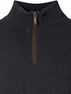 Casa Moda Halfzip Pullover Solid Anthracite Product / Detail