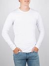 Garage Basic Longsleeve T-Shirt Stretch White Model / Voorkant