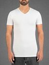 Garage 2-Pack Basic T-shirt Bio V-Neck Zwart Model / Voorkant
