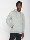 Knowledge Cotton Apparel Hoodie Grau Model / Voorkant