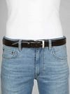 Suitable Belt Dark Brown Leather 022 Model / Voorkant