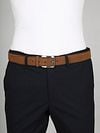 Suitable Riem Suede Cognac 307 Model / Voorkant