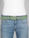 Suitable Riem Suède Leer Groen Model / Voorkant
