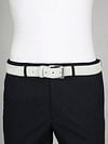 Suitable Belt Suede Leather White Model / Voorkant