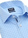 Olymp Luxor Shirt Print Logo Blue Product / Detail