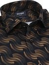 Olymp Luxor Shirt Print Brown Product / Detail