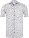R2 Shirt Short Sleeves Print Blue Product
