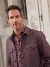 R2 Overshirt Melange Burgundy