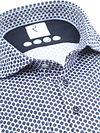 R2 Shirt Jersey Shaped Print Blue