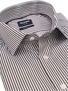 Olymp Luxor Shirt Stripes Brown Product / Detail