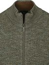 State Of Art Cardigan Structure Melange Green