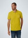 No Excess Polo Jacquard Mix Lime Model / Voorkant