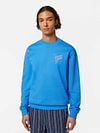 Scotch and Soda Pullover Druck Blau Model / Voorkant