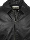 Scotch and Soda Faux Leather Bomberjack Black