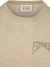 Scotch and Soda Sweater Logo Beige Product / Detail