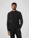 No Excess Pullover Jacquard Knitted Black Model / Voorkant