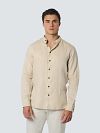 No Excess Shirt Linen Beige Model / Voorkant