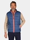 NZA Bodywarmer Harvey Petrol Blau Model / Voorkant