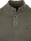 NZA Pullover Mocker Conor Melange Army Grey Product / Detail