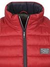 NZA Bodywarmer Hooded Puffer Cherry Red Product / Detail