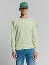 No Excess Sweater Light Green Model / Voorkant
