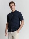 No Excess Knitted Top Navy Model / Voorkant