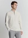 No Excess Half Zip Pullover Kit Melange Model / Voorkant