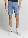 No Excess Short Denim Stretch Bleach Model / Voorkant
