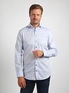 Suitable Melange Shirt Light Blue Model / Voorkant with Stefan