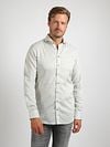 Suitable Melange Shirt Light Green Model / Voorkant with Stefan