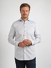 Suitable Melange Shirt Grey Model / Voorkant with Stefan