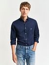 Gant Casual Shirt Poplin Navy Model / Voorkant