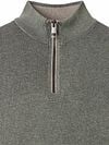 Casa Moda Halfzip Pullover Structure Green Product / Detail
