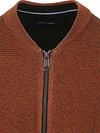 Casa Moda Pullover Zip Structure Brique Product / Detail