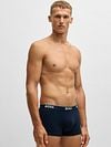 BOSS Short Boxer Shorts Power 3-Pack Dark Blue 480 Model / Voorkant