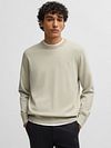 BOSS Pullover Kanovano Greige Model / Voorkant