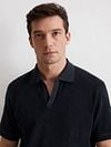 Marc O'Polo Polo Shirt Riva Terry Cloth Navy Model / Voorkant