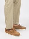 Sebago Segelschuhe Portland Cognac Model / Zijkant