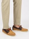 Sebago Bootschoenen Docksides Portland Beige Bruin Model / Achterkant