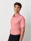 Desoto Short Sleeve Jersey Shirt Coral Model / Voorkant