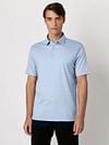 Desoto Poloshirt Essential Light Blue Model / Voorkant