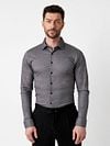 Desoto Shirt Twill Optics Grey Model / Voorkant
