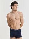 Gant Boxers Trunk 3-Pack Navy Model / Voorkant