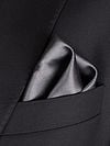 Pocket Square Silk Dark Grey F53 Product / Detail