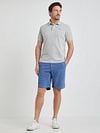 McGregor Piqué Poloshirt Grau Model / Voorkant