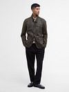 Barbour Beacon Wax Jacket Olive Green Model / Voorkant